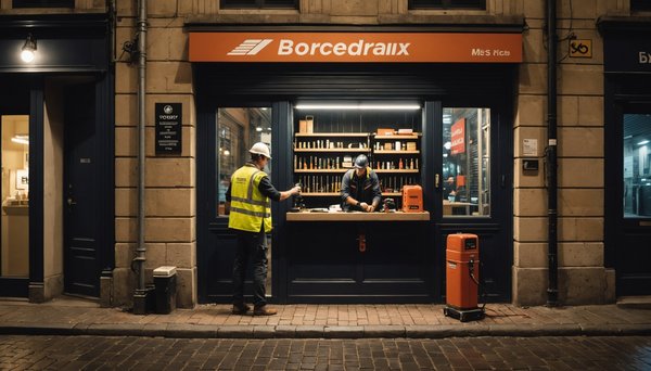 Dépannage rapide de rideaux métalliques à bordeaux 24/7